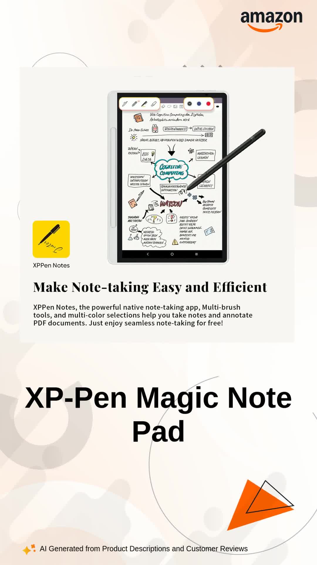 XP-Pen Magic Note Pad 10.95